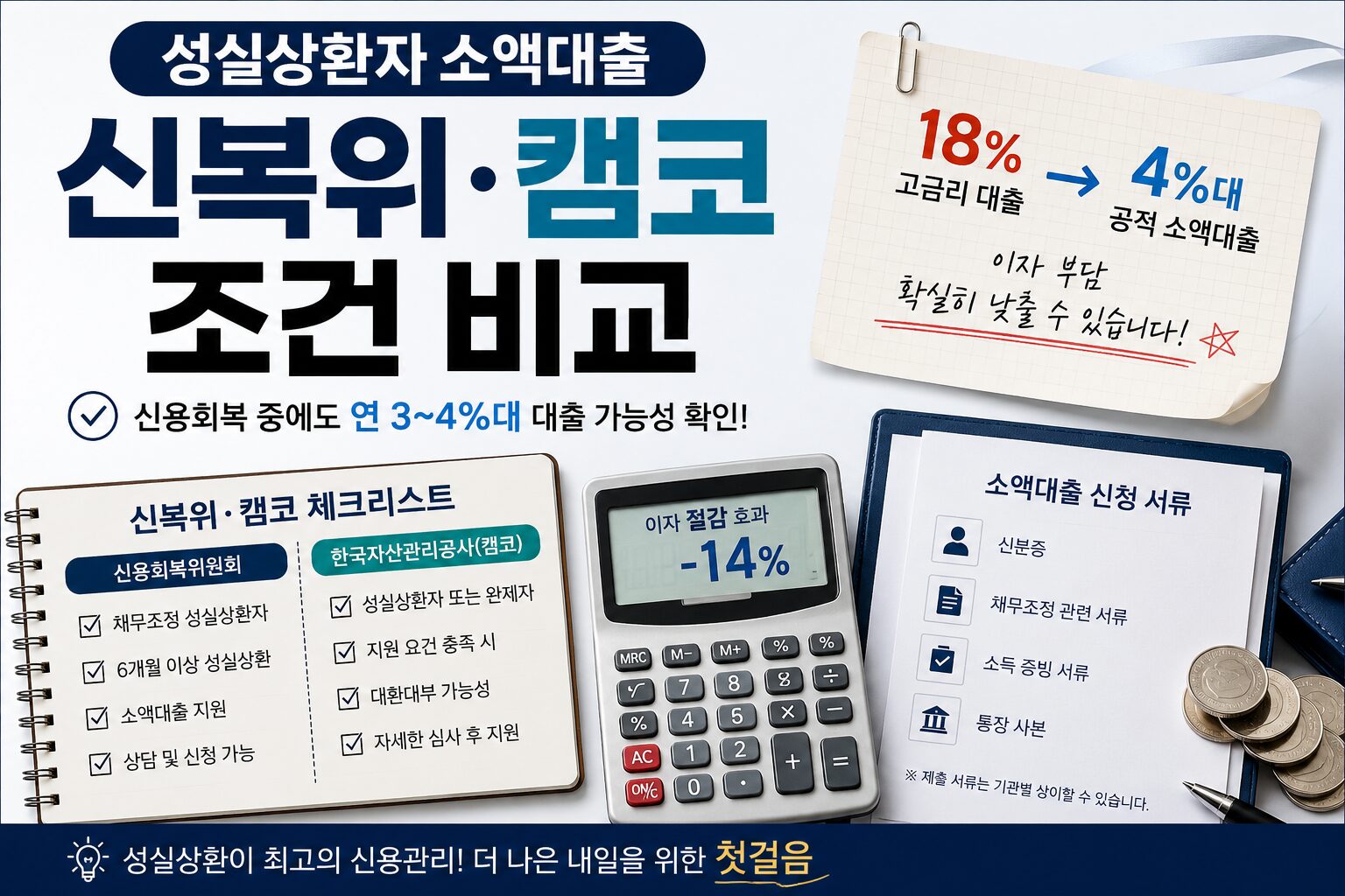 채무조정 성실상환자 소액대출