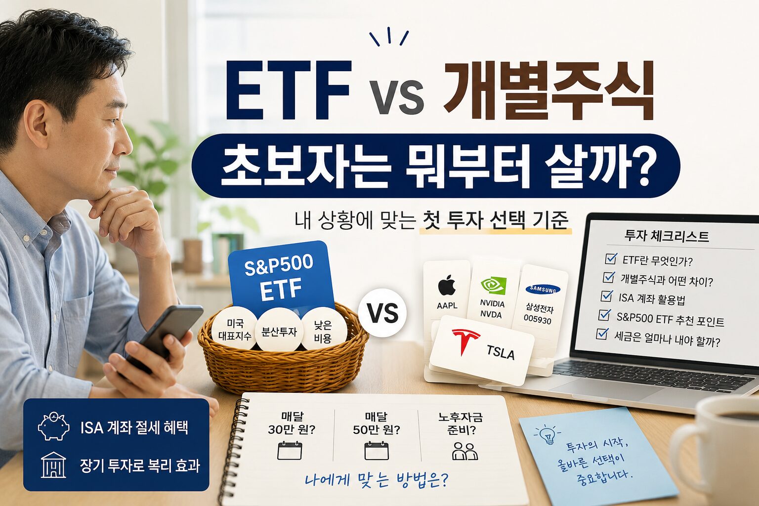 ETF와 개별주식 차이